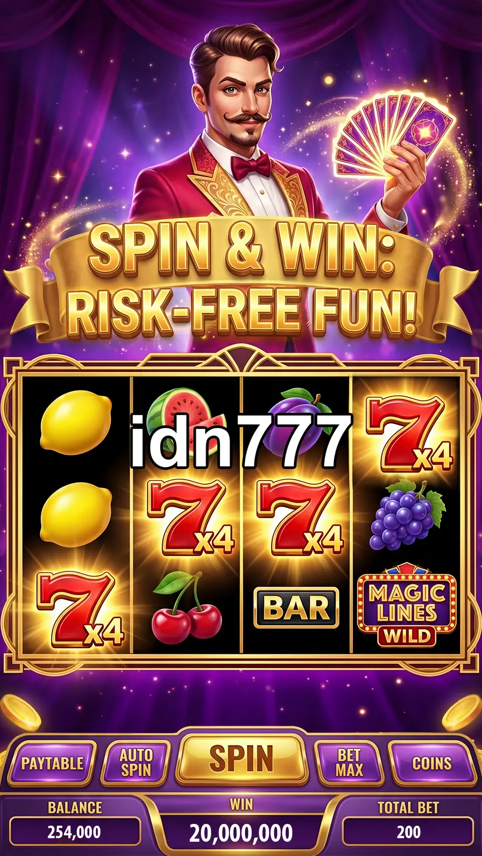 idn777 Tangkapan Layar - APK Resmi